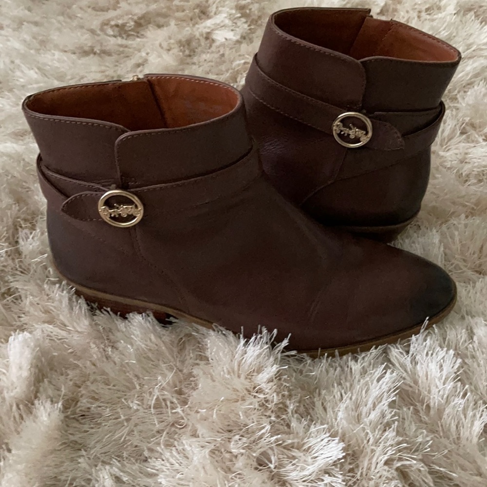 Coach Debi leather Bootie